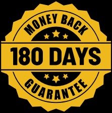 180-Day Money Back Guarantee